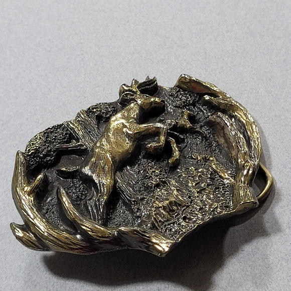 Vintage Deer Buckle. - Picture 7 of 7